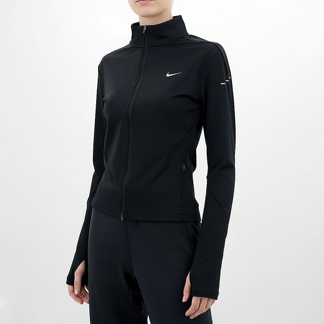 나이키 여성 슬림 트레이닝 자켓 집업 스웨트 셔츠 헬스 피트니스 풀집업 트랙 재킷 지퍼 포켓 져지