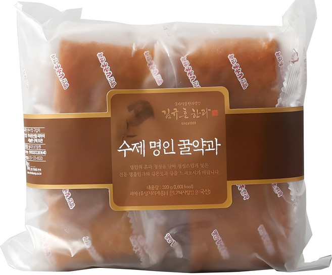 김규흔한과 수제 명인 꿀약과, 320g, 1개