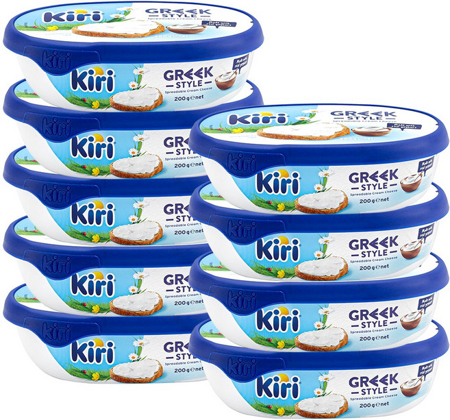 끼리 크림치즈 스프레드 200g 그릭스타일 9개