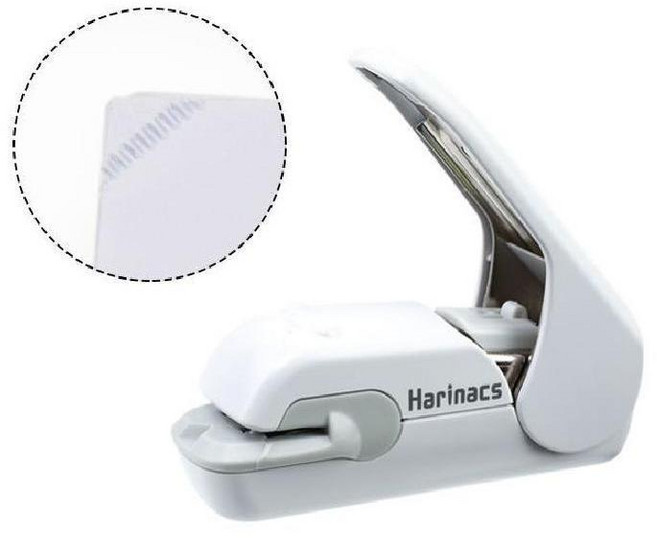 세비아숲 심없는 스테이플러, 화이트