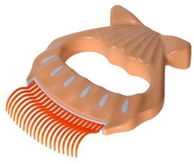 케어펫 사랑빗 E3 오렌지, 상세 설명 참조, 1개