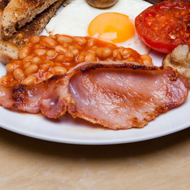 브리티쉬 스모크드 백 베이컨(Traditional British Smoked Back Bacon), 1세트, 500g