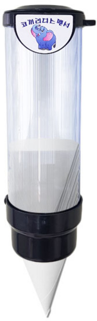 원뿔컵 디스펜서, 1개, 단일