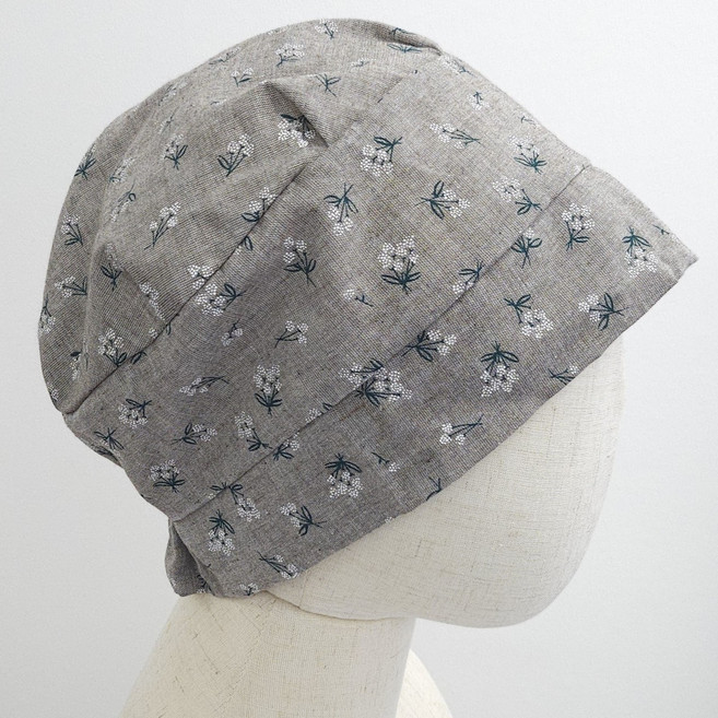 부케비니 암환자 플라워 주방 두건 항암비니 꽃무늬