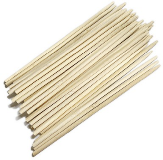 영스타 대나무 핫바꽂이 17cm, 1개, 500개입