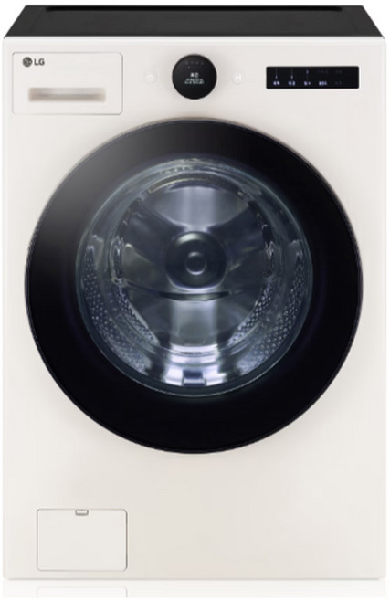 LG전자 트롬 AI 오브제컬렉션 25kg 세탁기 FX25EF 네이처 베이지 / W