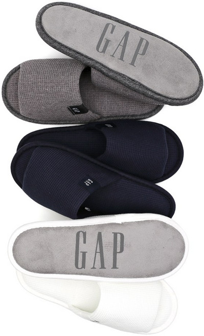 GAP 와플 워셔블 거실화, 화이트, 1개