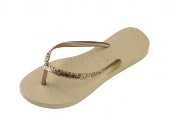 하바이아나스 슬림 글리터2 플립플랍 쪼리 Sand Grey 123403