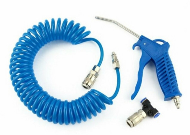 자동차 송풍기 청소 에어브로우건 스프레이건 에어건, 1개