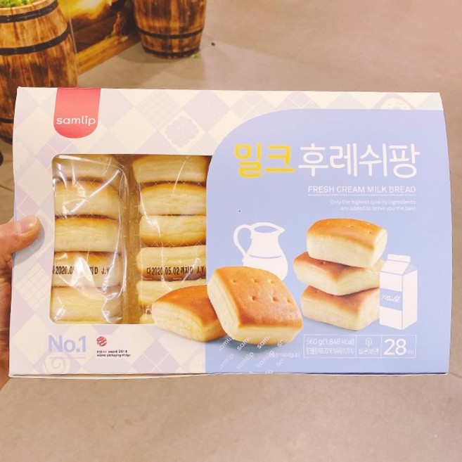 삼립 밀크 후레쉬팡, 4개