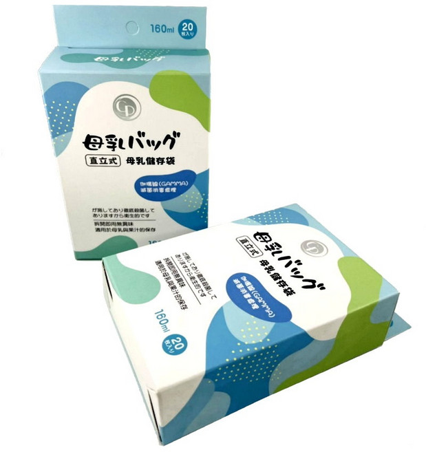 直立式母乳儲存袋 160ML 20入, 1套, 20個裝