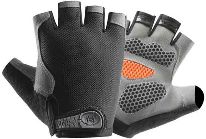 로미픽 미끄럼 굳은살 방지 그립향상 헬스장갑, 블랙