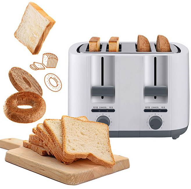 4구 와이드슬롯 롱 토스터기