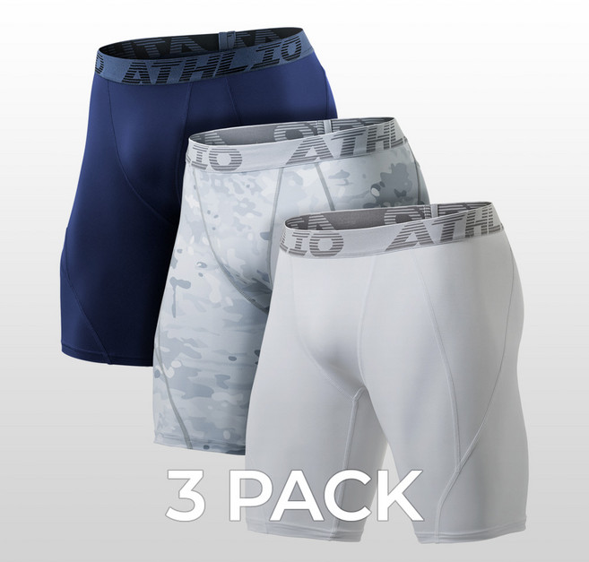 애슬리오 언더레이어 반바지 3팩 AO-BSP06