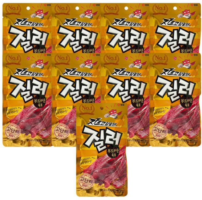 샘표 질러 부드러운 육포 30g 9개 / 소고기육포