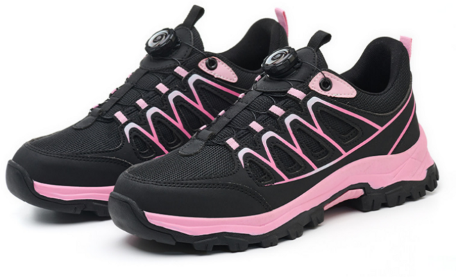 피라모니 여성 경량 메쉬 다이얼 안전화 작업화