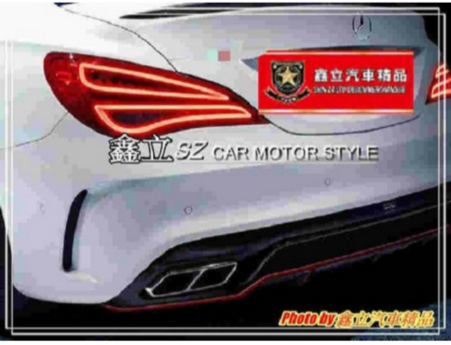 CLA W117 13-16年 LED 光條 蝴蝶燈 尾燈, 1個, 歐規/高階對高階