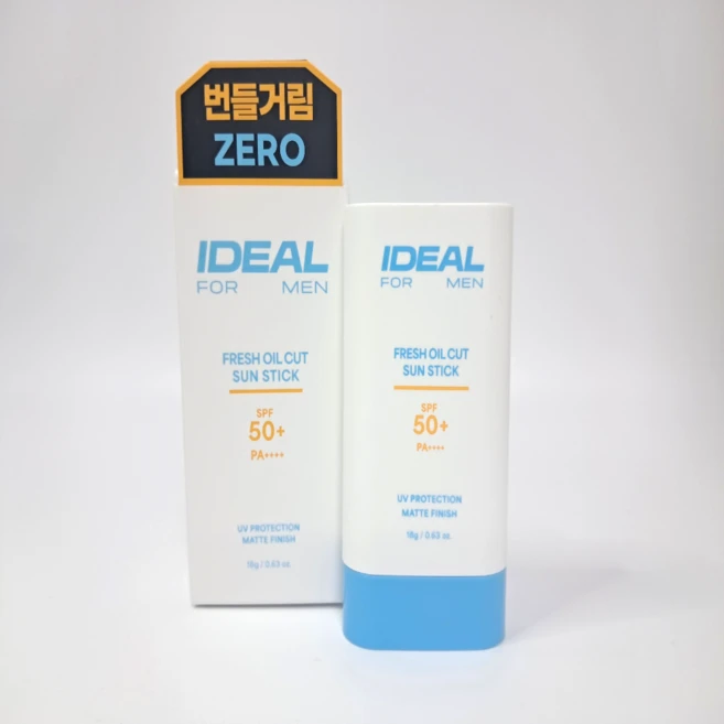 [본사정품] 아이디얼포맨 프레시 오일 컷 선 스틱 IDRALFORMEN 아이디얼포맨선스틱, 1개, 18g - 쿠팡