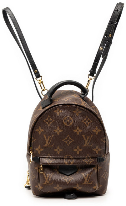 루이 비통 중고 2018 모노그램 미니 팜 스프링스 백팩