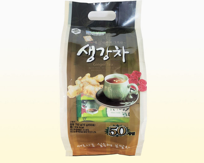동일 애 생강차 50T X 2개 일회용 전통차 스틱, 2박스, 50개입, 15g