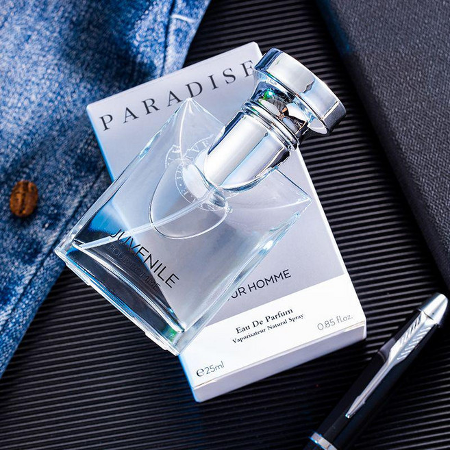 男士香水套裝 清新淡香持久木質香調 禮盒裝, 1個, F127-25ml