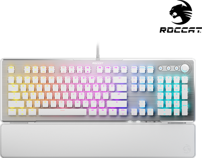 ROCCAT Vulcan II 풀배열 타이탄 II 광축 게이밍 키보드 화이트 (한글), ROC-12-137
