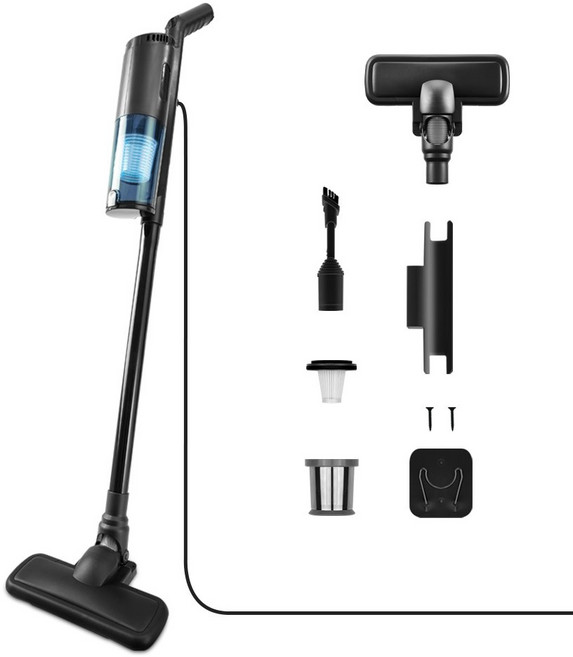 홈리아 룸가드 유선 진공 청소기, 1.Ha-13kwb, 검정