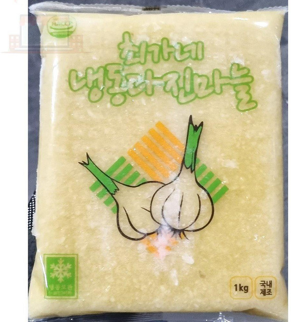 냉 빠은마늘 냉동마늘 조미료 다진마늘 옛날 1K X6 옛날마늘, 1kg, 3개