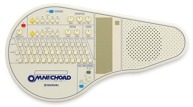 SUZUKI 스즈키 옴니코드 Omnichord OM108108 코드가있는 전자악기