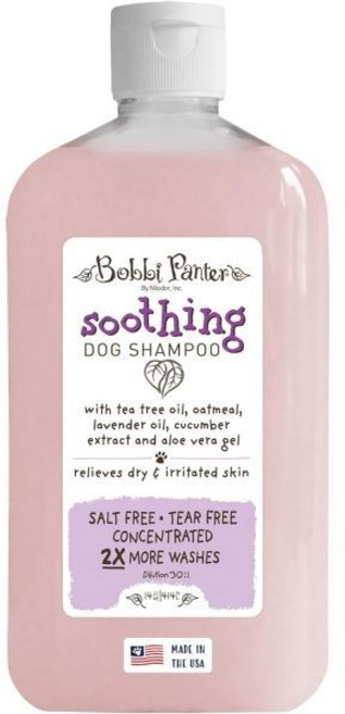 바비 팬터 진정 강아지 샴푸 자극받은 피부를 치유하고 진정시켜주는 라벤더 향 301 농축 포뮬러 미국산 전문 미용사의 신뢰를 받으며 14온스., Lavender, 14 Fl Oz (Pack of 1)