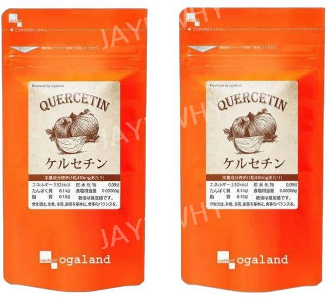 오가랜드 일본 퀘르세틴 케르세틴 양파추출물 90캡슐 2개, 90정 - 쿠팡