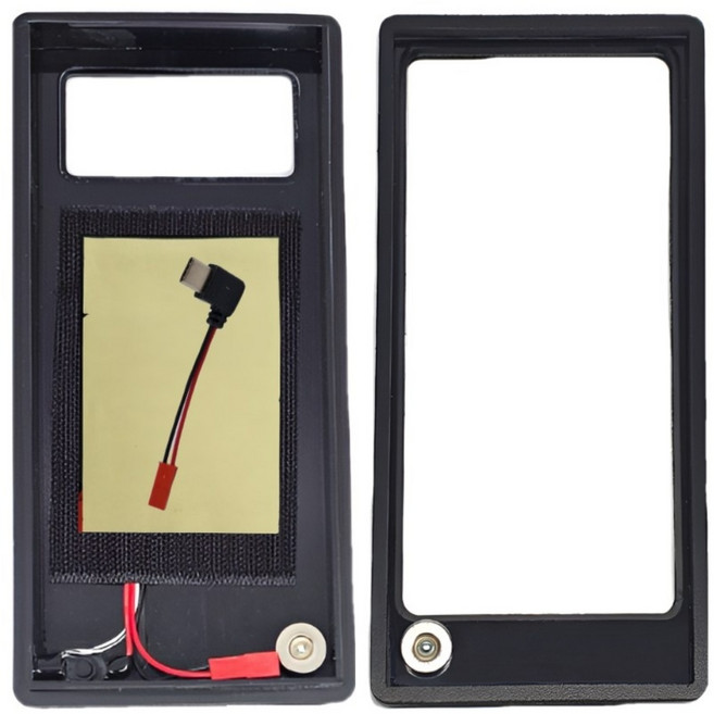 오토바이 열선 스위치 1구 만능방수케이스 배달대행 자석충전거치대 충전케이스, 일반C타입 만능방수케이스 일반형(열선없음)