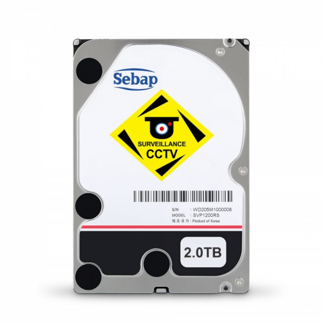[SEBAP] BUSCAR CCTV HDD, SVP1200RS(리퍼비시), 2TB