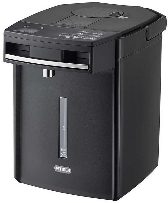 Tiger虎牌 無蒸氣VE電熱水壺 2.2L PIM-H220, PIM-H220-KE 黑色