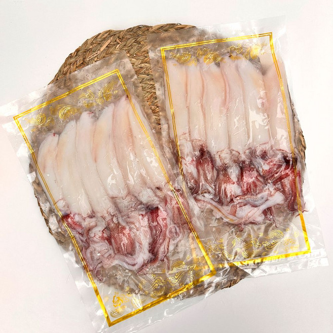 먹지 좋게 손질 된 쫄깃쫄깃 탱탱한 제주 한치 Kam, 1개, 1팩 (500g)