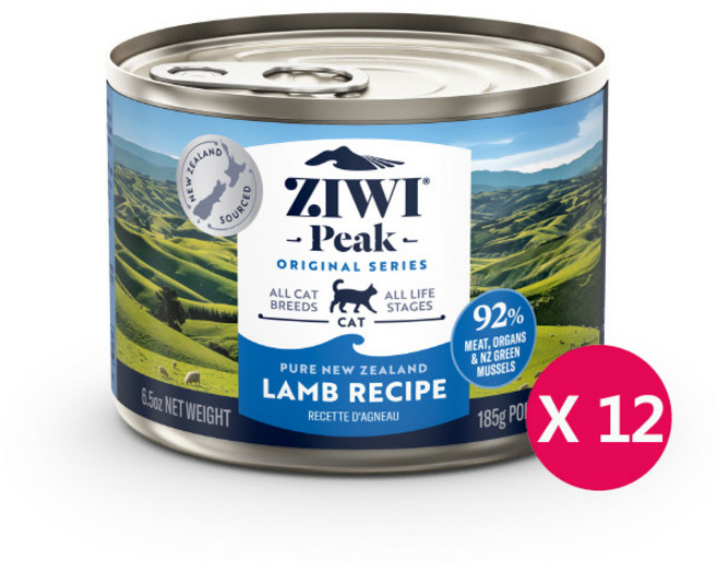 지위픽 캣 캔 식품 양고기 185g x 12개, 양