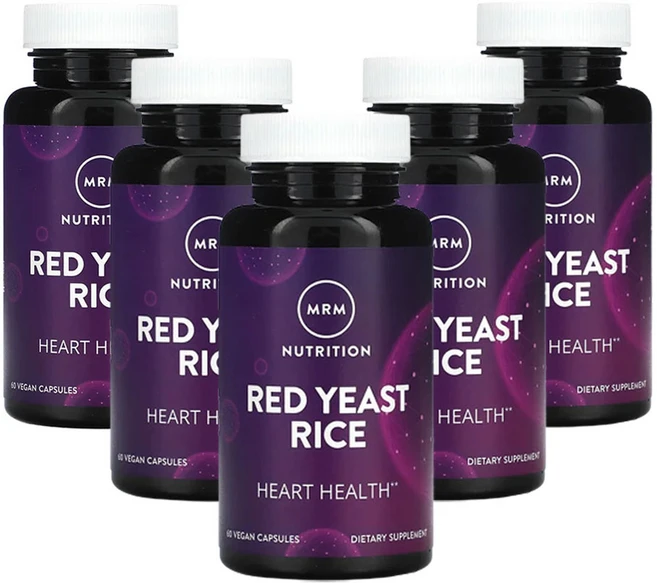 MRM뉴트리션 홍국 베지 캡슐 60정, 5팩 - 쿠팡