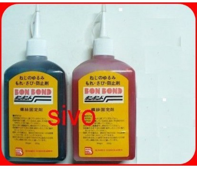 BON BOND 防鬆膠 螺絲膠, 1個, BB-2020(200g) 紅