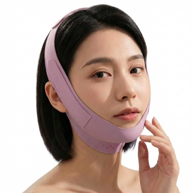 루미코나 데일리 턱 선 케어 리프팅밴드, 1개, 퍼플