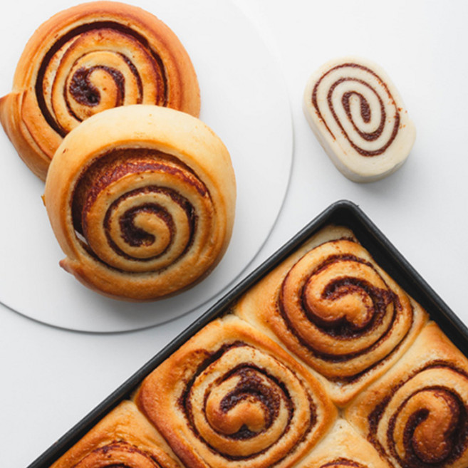 [카페노리] 냉동생지 - 시나몬 롤, 3개, 450g