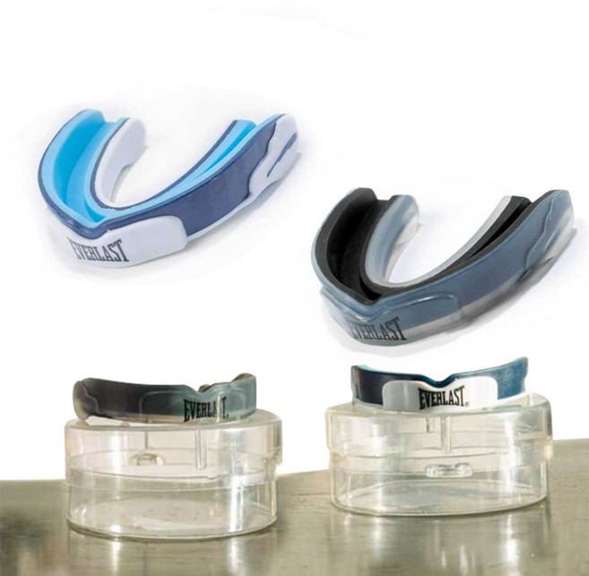 에버라스트 더블 마우스피스 충격흡수 격투기 마우스가드 에버쉴드2, 화이트, 1개