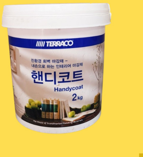 핸디코트 빠데 결로방지 테라코 워셔블 퍼티 빠대 메꿈이 2kg, 핸디코트2kg, 1개