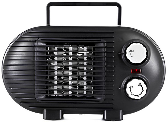 [툴콘] TP-800D 팬히터, 블랙, 블랙