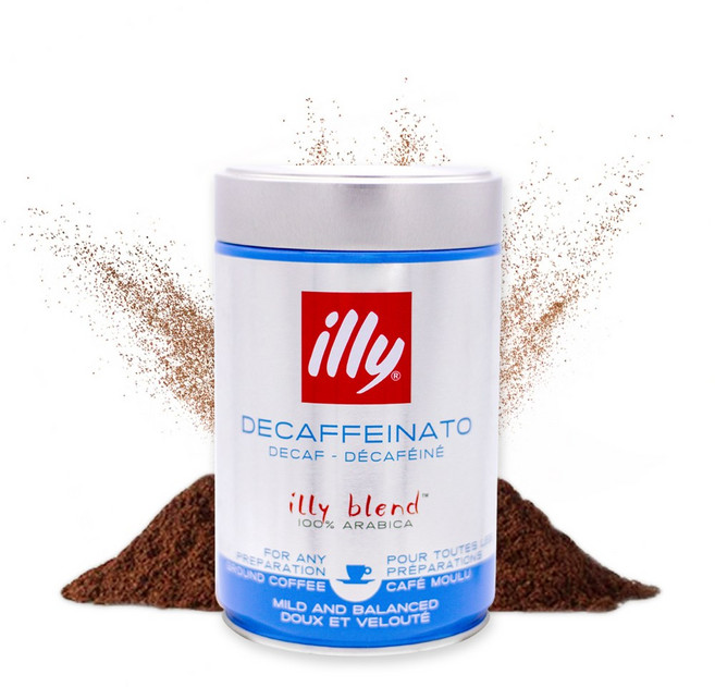 일리 디카페인 그라운드 분쇄원두, 에스프레소, 250g, 1개