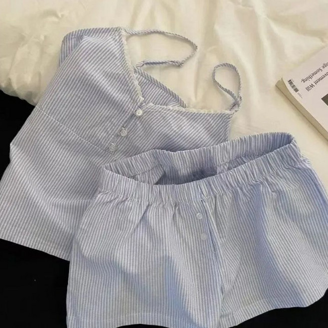 나나리빙 오늘의 휴식 캡내장 여성 잠옷 세트