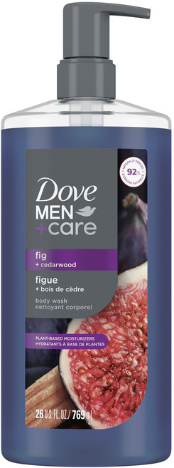 Dove 多芬 男士 + 護理 沐浴乳 無花果 + 雪松, 1個, 769ml