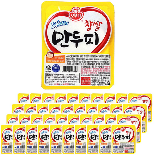 오뚜기 찹쌀만두피, 40개, 150g