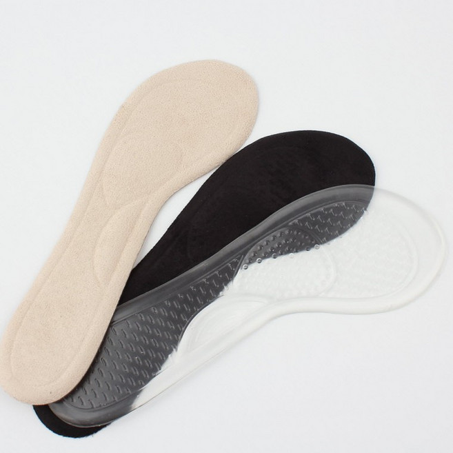 유유성안 여자 구두 신발 플랫슈즈 하이힐 쿠션 깔창 실리콘 인솔