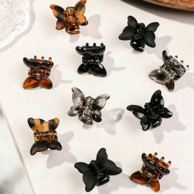 공주나비 미니집게핀(10개한세트)