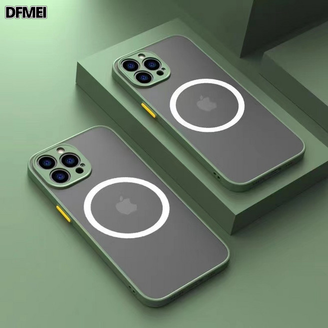 DFMEI 磁吸手機殼 膚感噴油 全包磨砂 保護套 批發